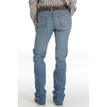 Cinch Women's Shannon Slim Fit Jeans - Medium Stonewash