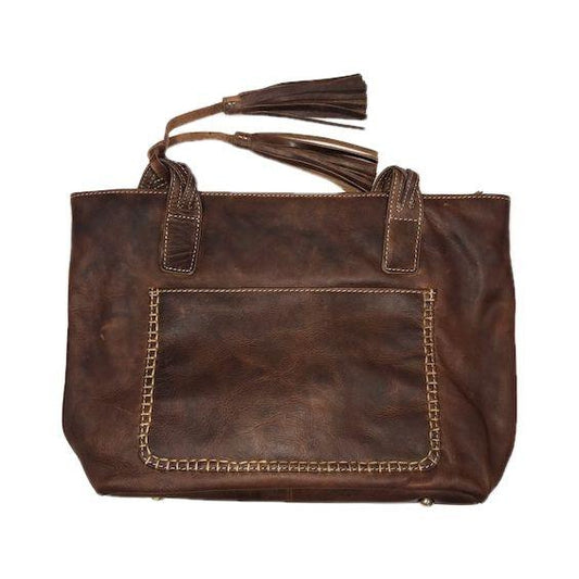 Tote Bag with Fringe