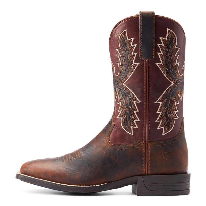 Ariat Men's Pay Window Western Boots - Bartop Brown - Irvine Tack & Western Wear