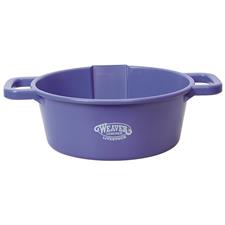 Weaver Leather Large Round Feed Pan - Multiple Colours - Irvine Tack &amp; Western Wear