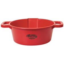 Weaver Leather Large Round Feed Pan - Multiple Colours