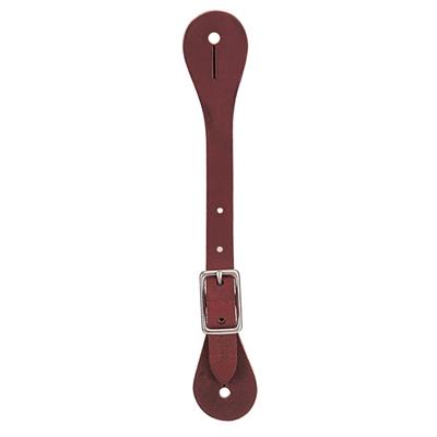 Weaver Latigo Leather Ladies' Spur Straps - Burgundy