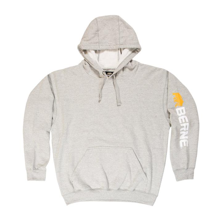 Berne Men's Unlined Pullover Fleece - Grey