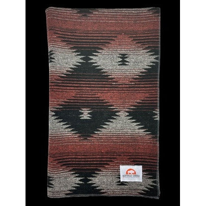 Blanket Throw 50 x 60 Buffalo Cross
