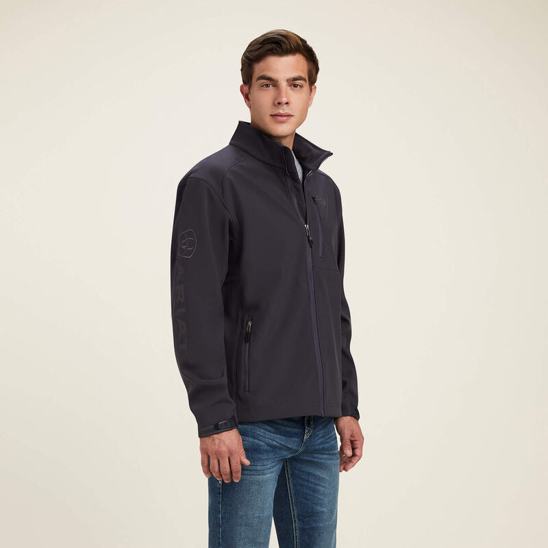 Ariat Men's Logo 2.0 Softshell Jacket - Phantom Black