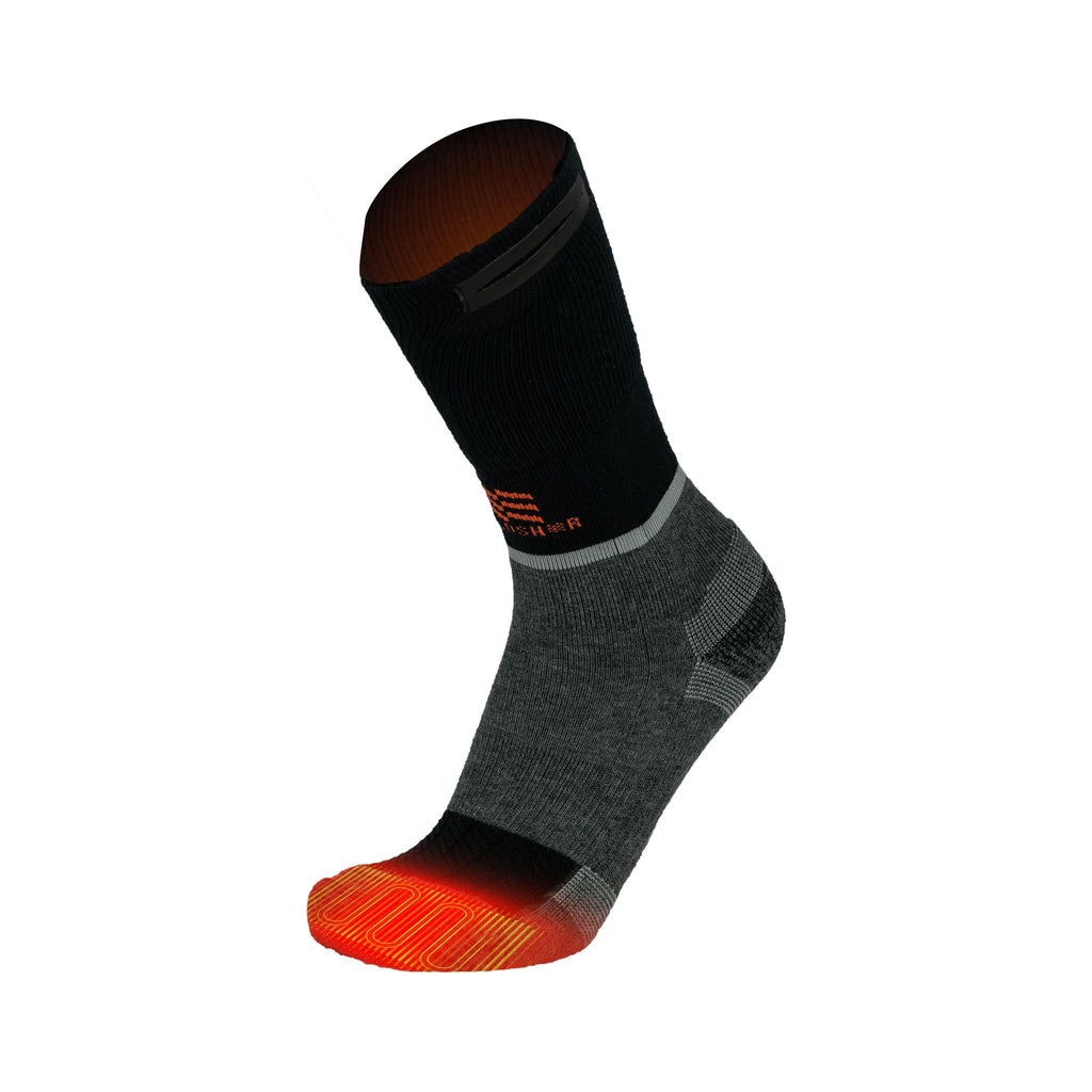Fieldsheer Merino Men's Heated Socks- Black