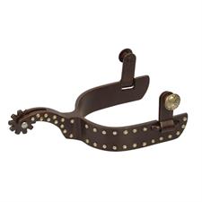 Weaver Men's Spurs with Replaceable Rowels, Dotted Accents