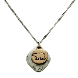 KC Gifts Bear Necklace