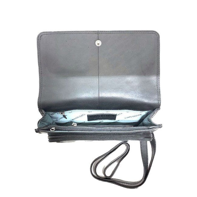 Rugged Earth Women's Leather Purse - Black
