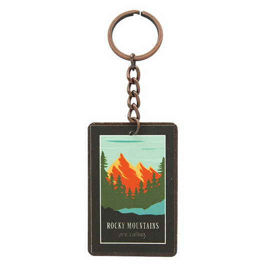 Key Chain - Rocky Mountains