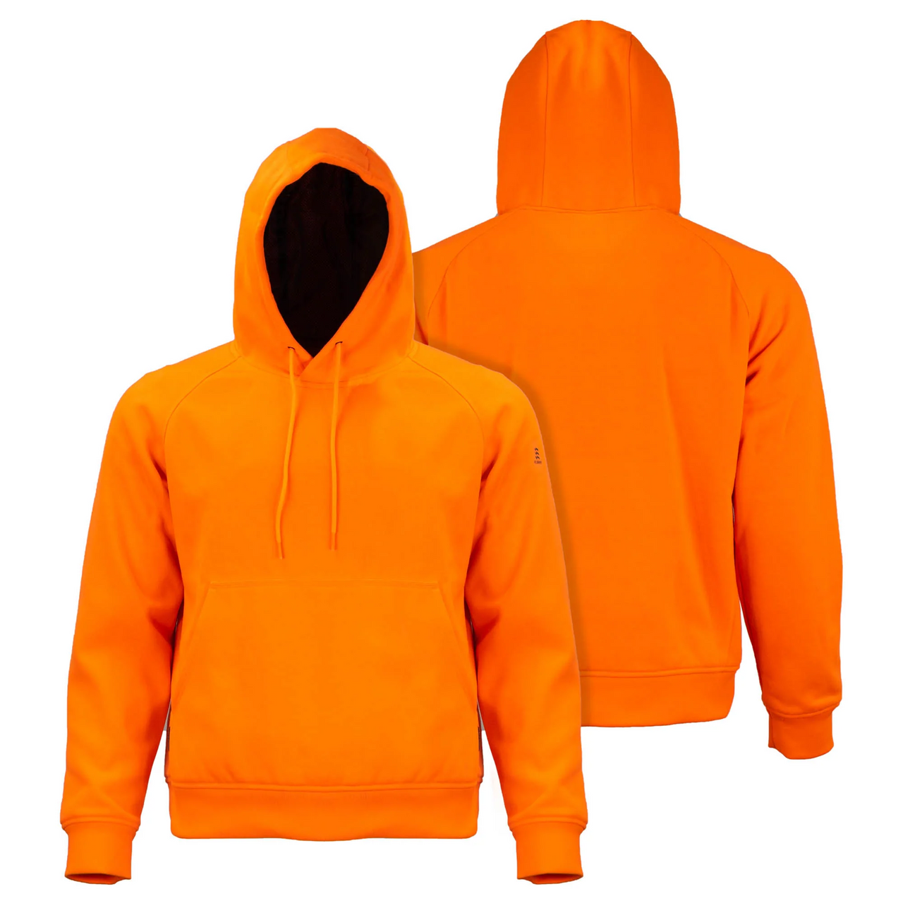 FieldSheer Mens Phase Performance Hoodie  Orange
