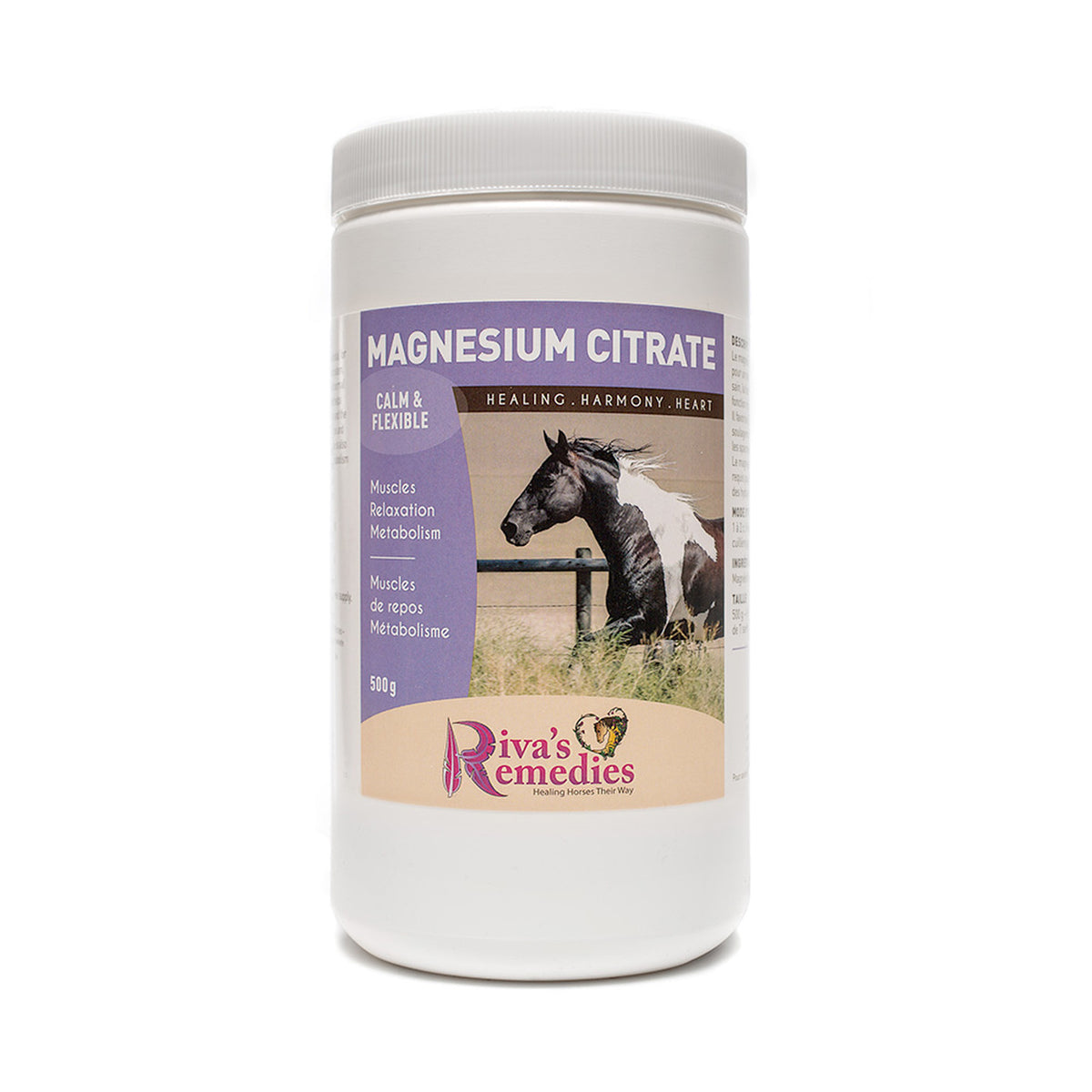 Riva's Remedies Equine Magnesium Citrate - 500g - Irvine Tack & Western Wear