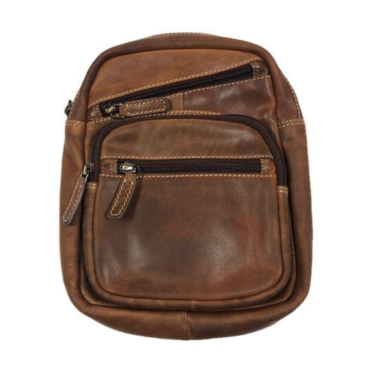 Rugged Earth Small Leather Backpack