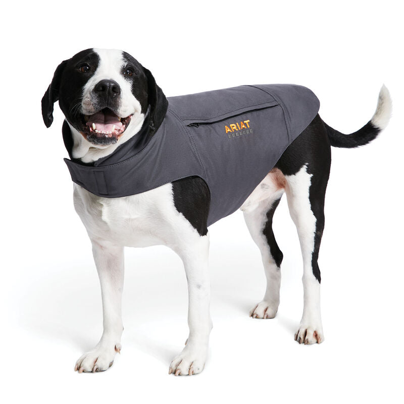 Ariat Rebar Duracanvas Dog Insulated Jacket  Grey