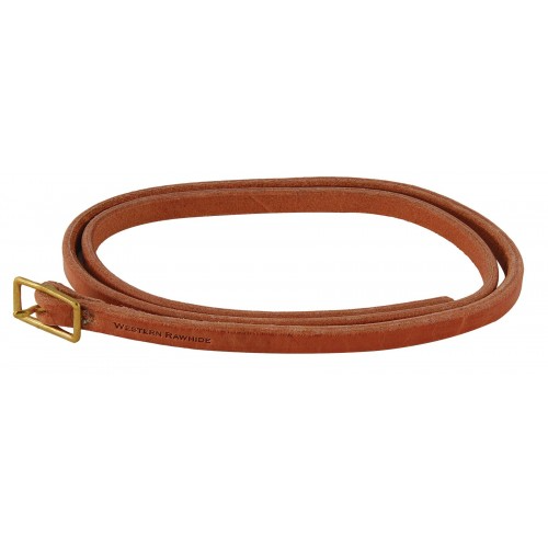 Harness Leather Throat Strap - 1/2" x 46"