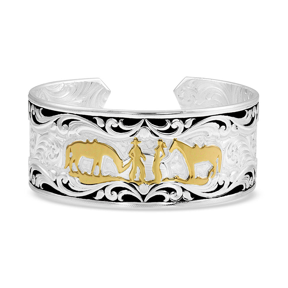Montana Silversmiths Between Friends Cuff