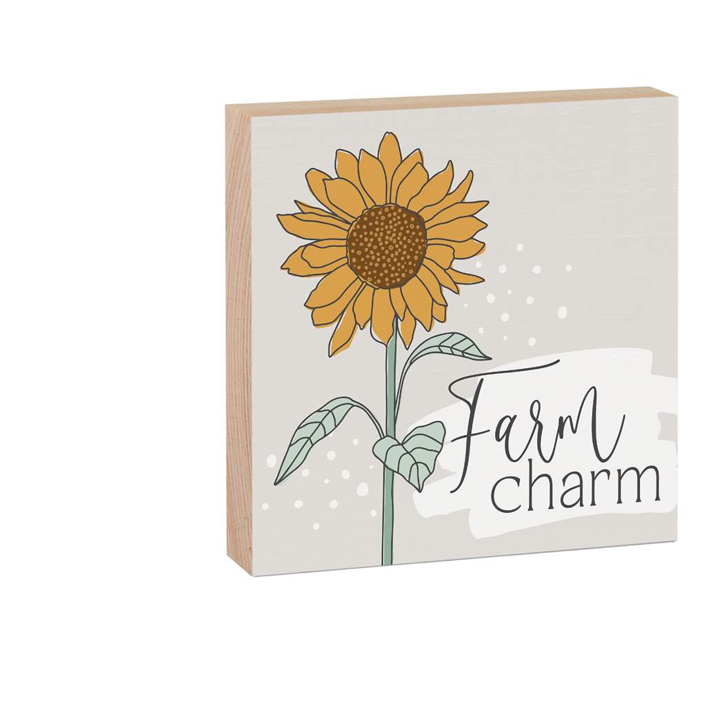 Word Block  Farm Charm