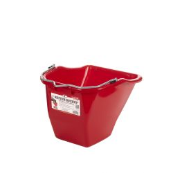 Miller 20 Quart Plastic Better Bucket - Red