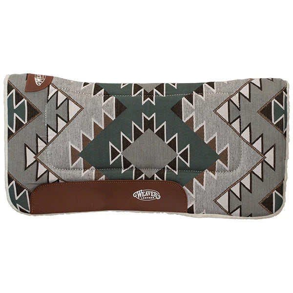 Weaver All Purpose Contoured Saddle Pad w/Merino Fleece - 32x32 - Irvine Tack & Western Wear