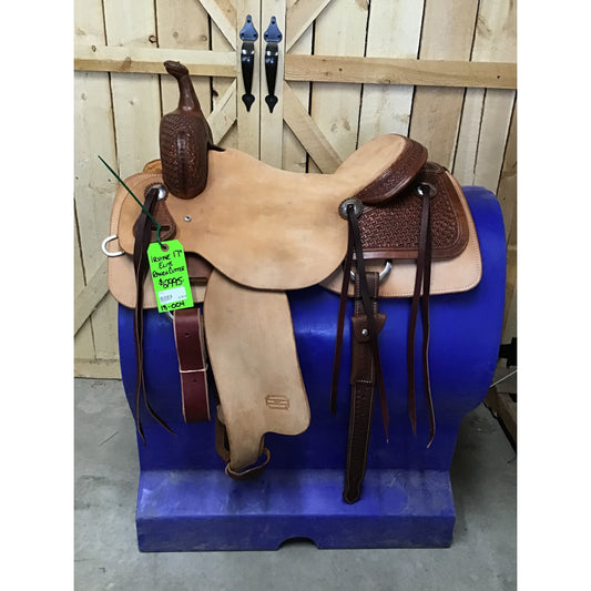 Irvine 17" Elite Ranch Cutting Saddle