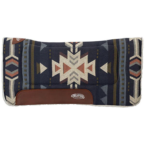 Weaver All Purpose Contoured Saddle Pad w/Merino Fleece - 32x32 - Irvine Tack & Western Wear