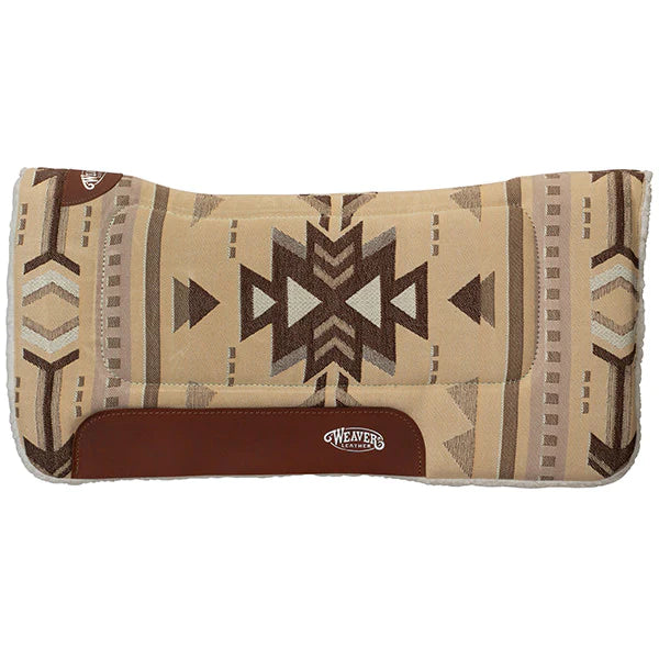 Weaver All Purpose Contoured Saddle Pad w/Merino Fleece - 32x32 - Irvine Tack & Western Wear