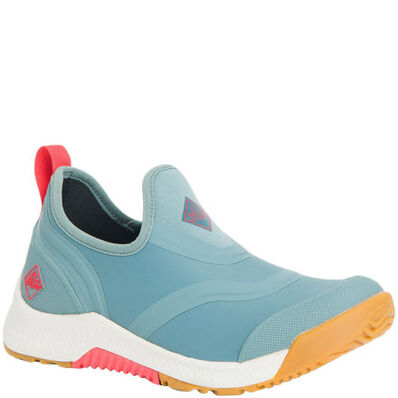 Muck Womens Outscape Slip On Shoes - Blue  FINAL SALE