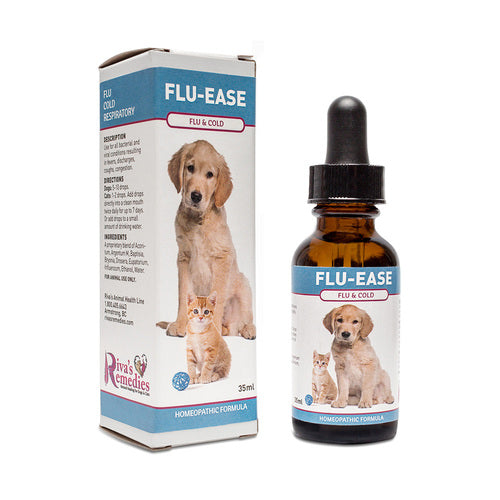Riva's Remedies Dog & Cat Flu-Ease - 35ml