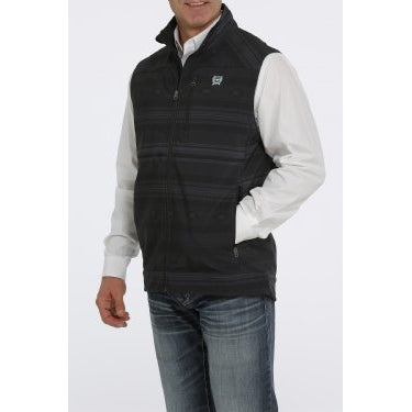 Cinch Mens Bonded Vest  Black