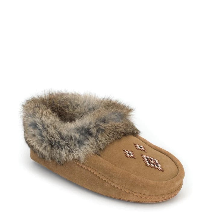 Manitobah Women's Tipi Suede Moccasin Slipper