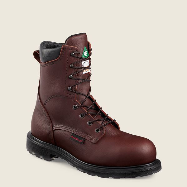 Red Wing Mens 8" CSA Safety Toe Boot Supersole 2.0