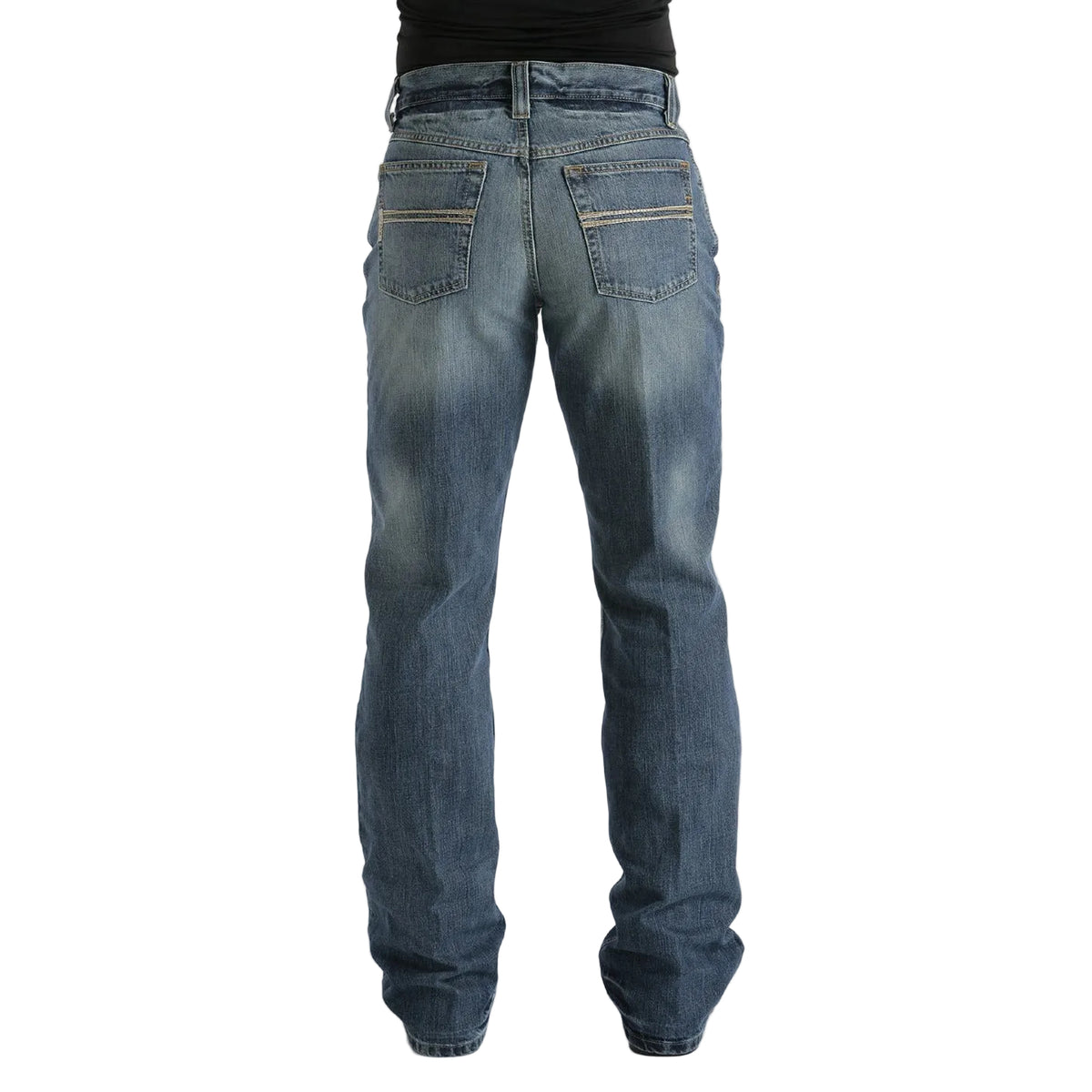 Cinch Men's Carter Relaxed Fit Bootcut Jean - Medium Stonewash - Irvine Tack & Western Wear