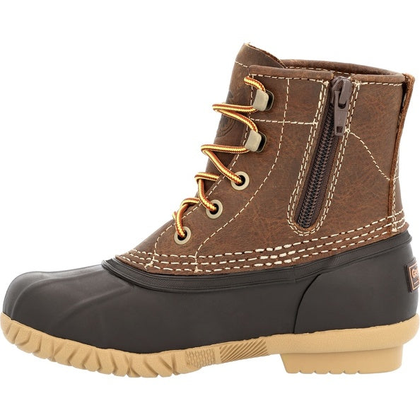 Georgia Kids Brown 5" Work Brown Boots