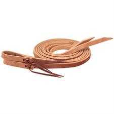 Weaver Single-Ply Heavy Harness Split Reins 3/4"x7' - Russet - Irvine Tack & Western Wear
