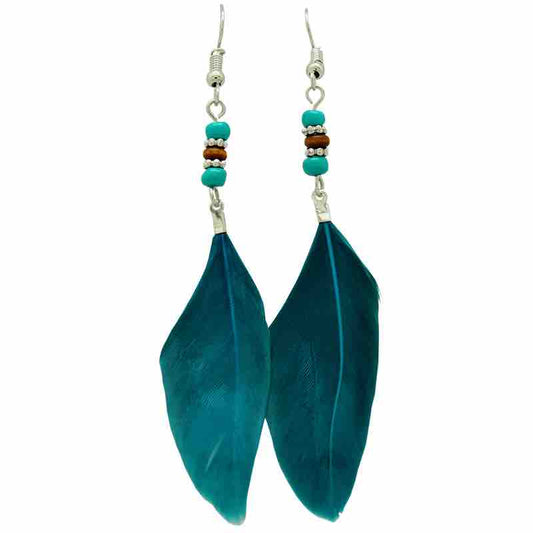 Follow Your Arrow Earrings - Feathers