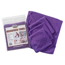Weaver Microfiber Towels - Purple
