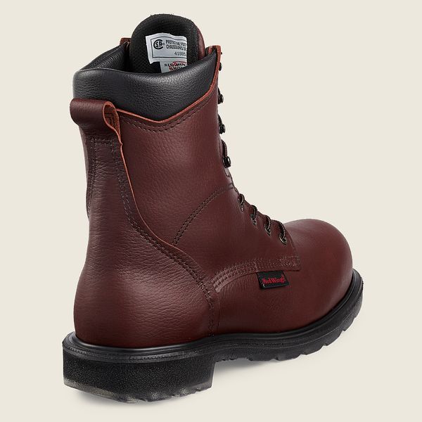 Red Wing Mens 8" CSA Safety Toe Boot Supersole 2.0