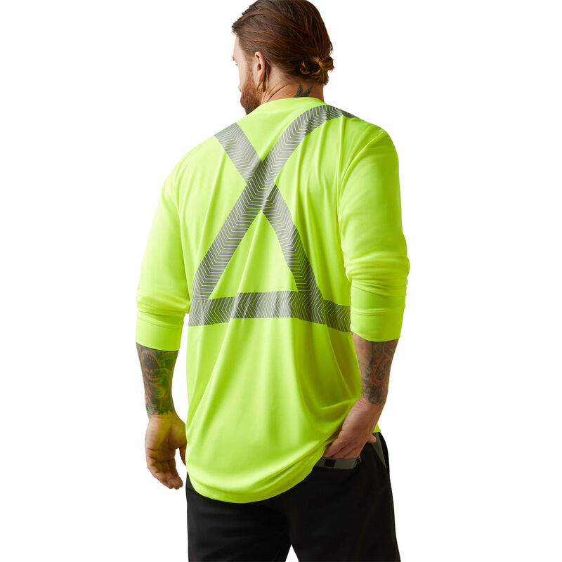 Ariat Mens Rebar Hi-Vis ANSI Shirt - Hi Vis Yellow