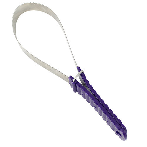 Irvine Metal Shedding Blade w/Grip - Irvine Tack &amp; Western Wear
