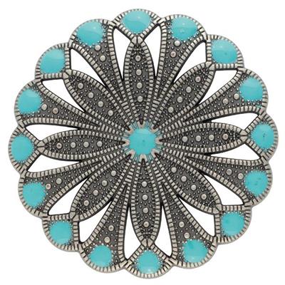 Weaver Leather Royal round Concho 1 1/2" AN