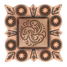 Weaver Leather ATQ Copper Square Berry Concho