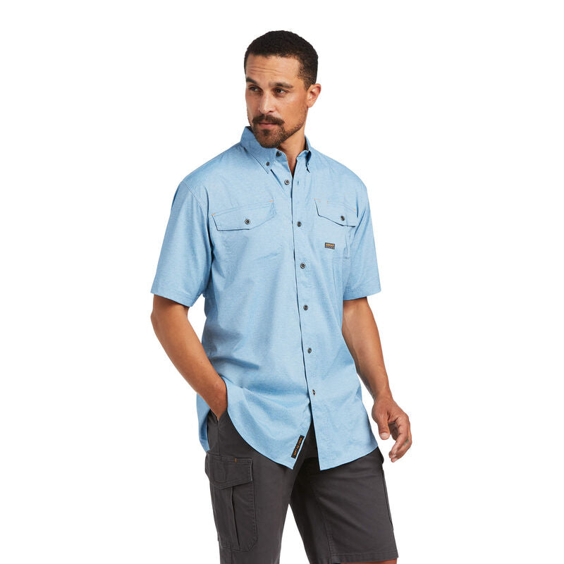 Ariat Mens Rebar Made Tough VentTEK DuraStretch Work Shirt
