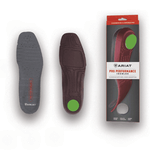Ariat Mens Pro Performance Insoles - Wide Square Toe