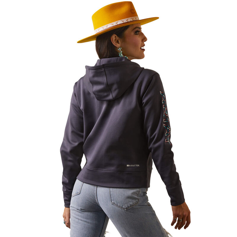 Ariat Womens TEK Hoodie 1/2 Zip Hoodie - Periscope