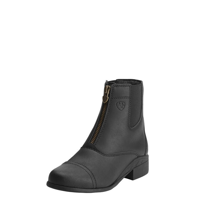 Ariat Scout Zip Paddock Youth Boots - Black
