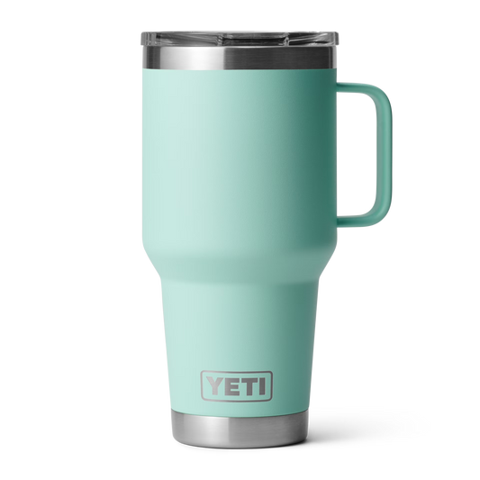 Yeti Rambler 887ml Travel Mug w/Stronghold Lid - Seafoam