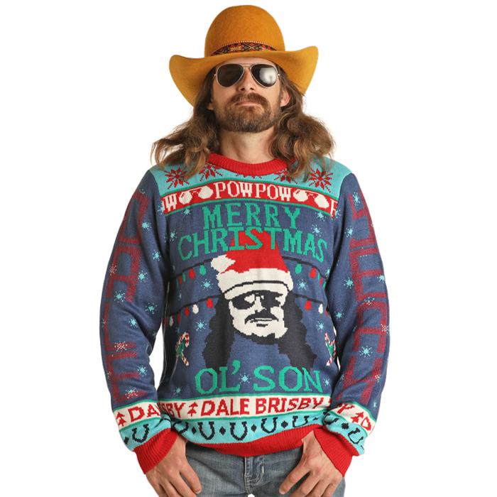 Rock & Roll Dale Ugly Christmas Sweater *FINAL SALE*