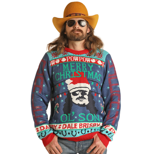 Rock & Roll Dale Ugly Christmas Sweater *FINAL SALE*
