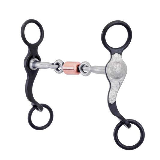 Metalab Santa Fe Flower 4-1/2" Twist Dog Bone Bit - Pony