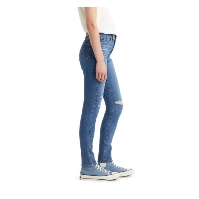 levi's 720 high rise super skinny crop